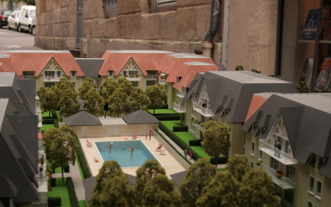 Maquette promotion immobilière Nexity Résidence Thalassa