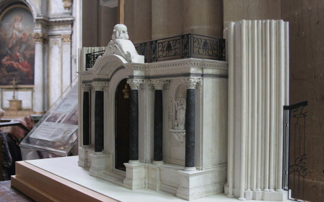 Maquette muséographique Jubé de la cathédrale de Bayeux