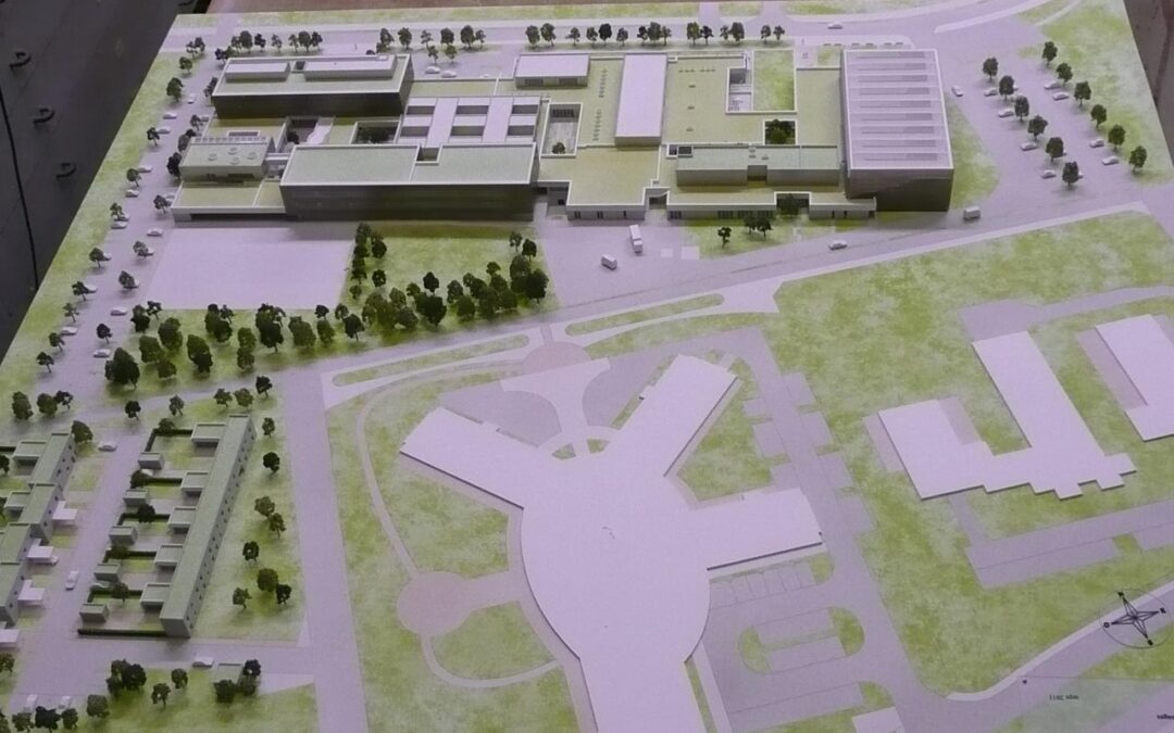 Maquette urbanisme Lycée hotelier IFS