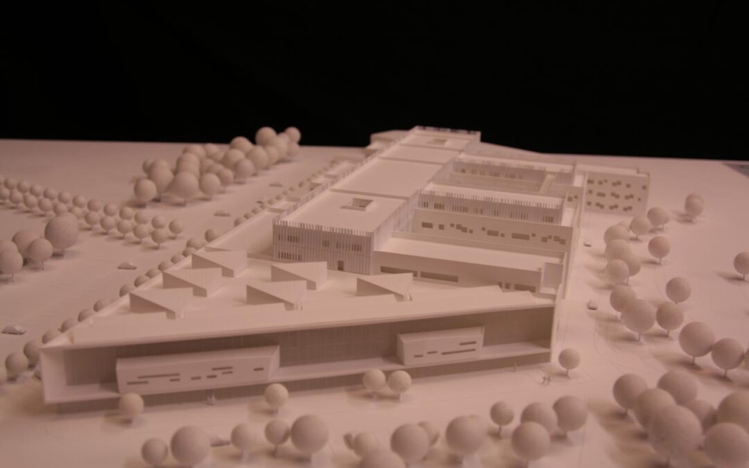 Maquette urbanisme Pôle formation santé